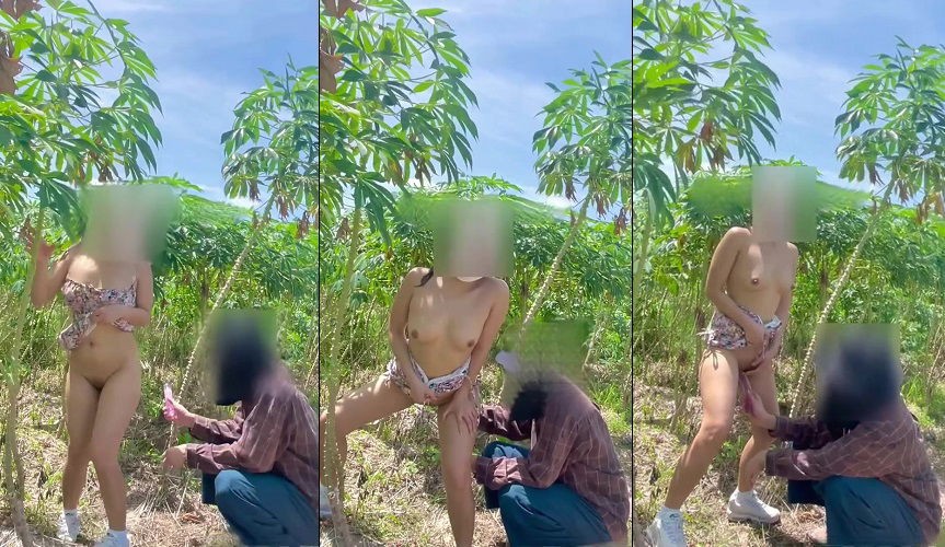 Poster of Đang public trên đồi thì gặp anh trai làm rẫy vào giúp một tay để người yêu đứng quay phim