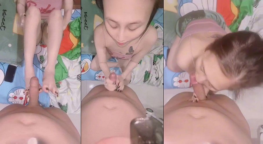 Poster of Em gái miền Tây nũng nịu hết dùng miệng dùng tay em còn dùng cả chân nghịch chim anh